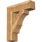 Ekena Millwork Balboa Block Rough Sawn Bracket, Western Red Cedar, 6"W x 24"D x 28"H BKT06X24X28BOA05RWR - alternate 1